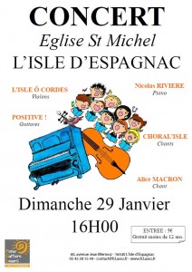 Concert 29 janvier 2017